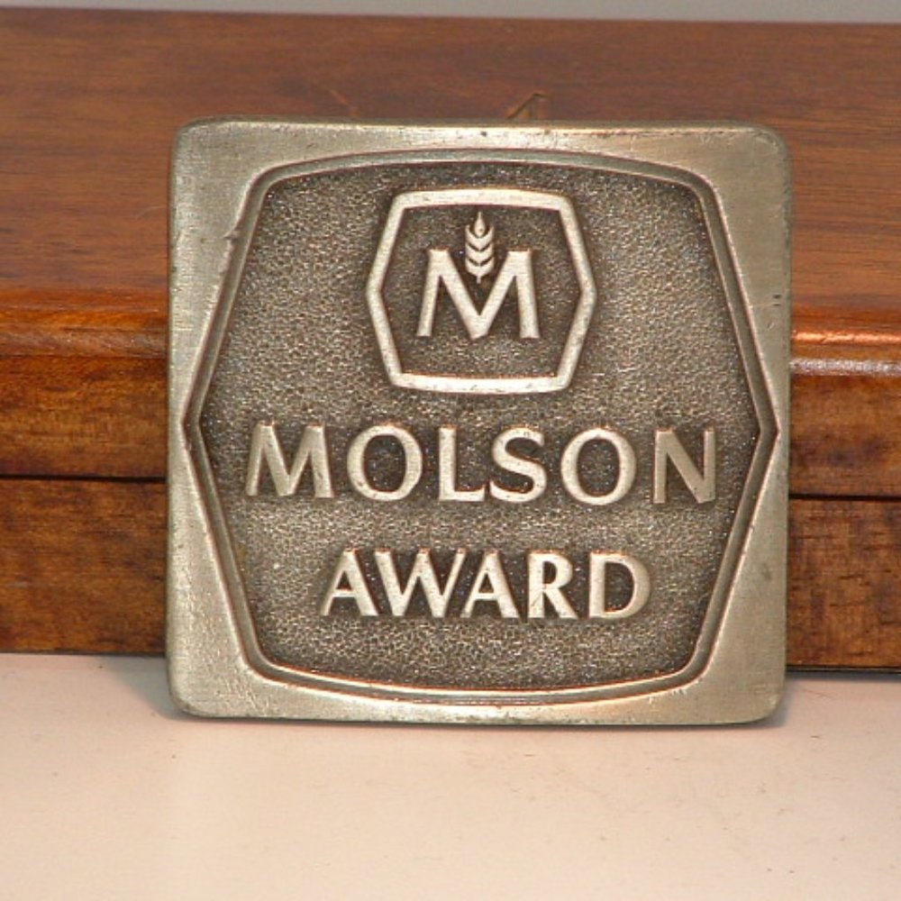 1979 Molson Award Bottle Opener Belt Buckle